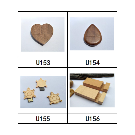 木系風格 USB 隨身碟